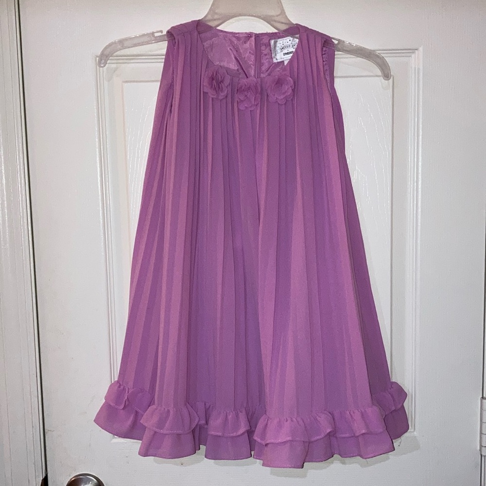 Dressed Up Fancy purple dress size 5T